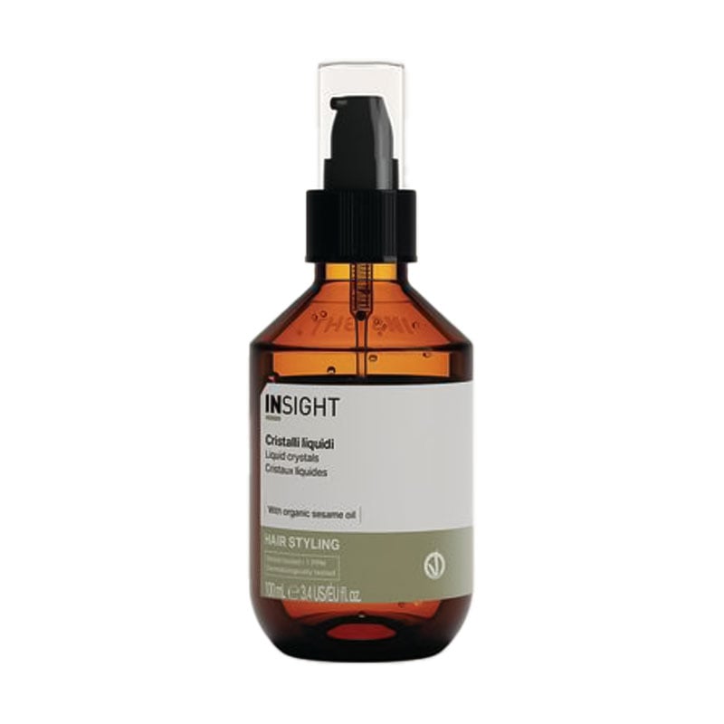 Рідкі кристали для волосся Insight Styling Liquid Crystals з органічною кунжутною і лляною олією, 100 мл